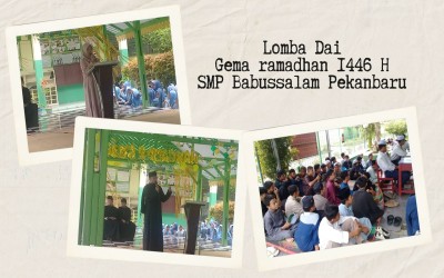 Lomba Dai Cilik Meriahkan Hari Ketiga Gema Ramadhan di SMP Babussalam
