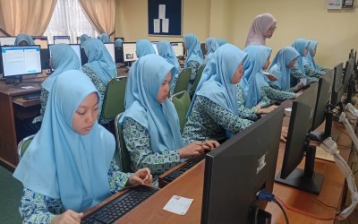 Asesmen Nasional Berbasis Komputer di SMP Babussalam Dimulai Hari ini
