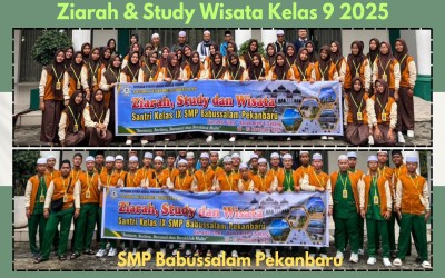 Ziarah & Studi Wisata Kelas 9 ke Medan–Aceh Selama 8 Hari