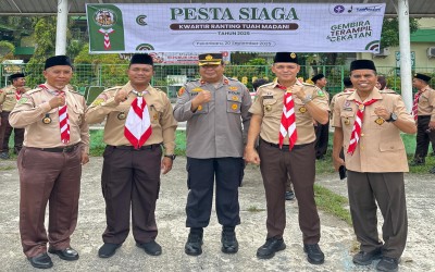 SMP Babussalam Jadi Tuan Rumah Pesta Siaga Pramuka 2025