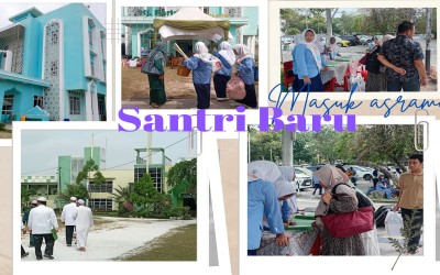 Santri Baru SMP Babussalam Resmi Masuk Asrama, Disambut Hangat oleh OSIS