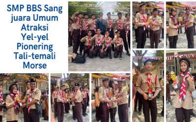 SMP Babussalam Borong Juara di HUT Pramuka ke-64, Latihan Tak Sia-Sia!